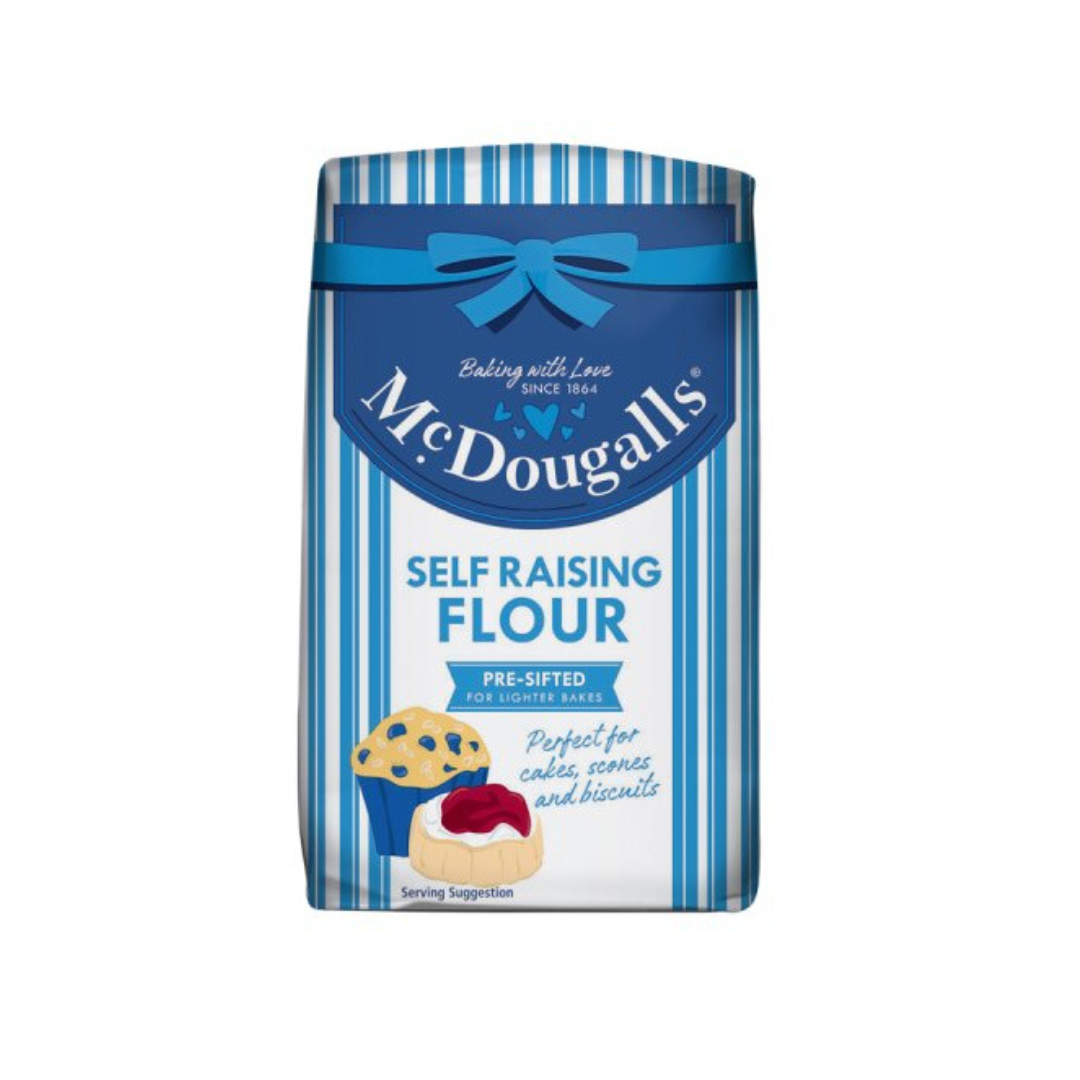 Mcdougalls harina con levadura 12/500g